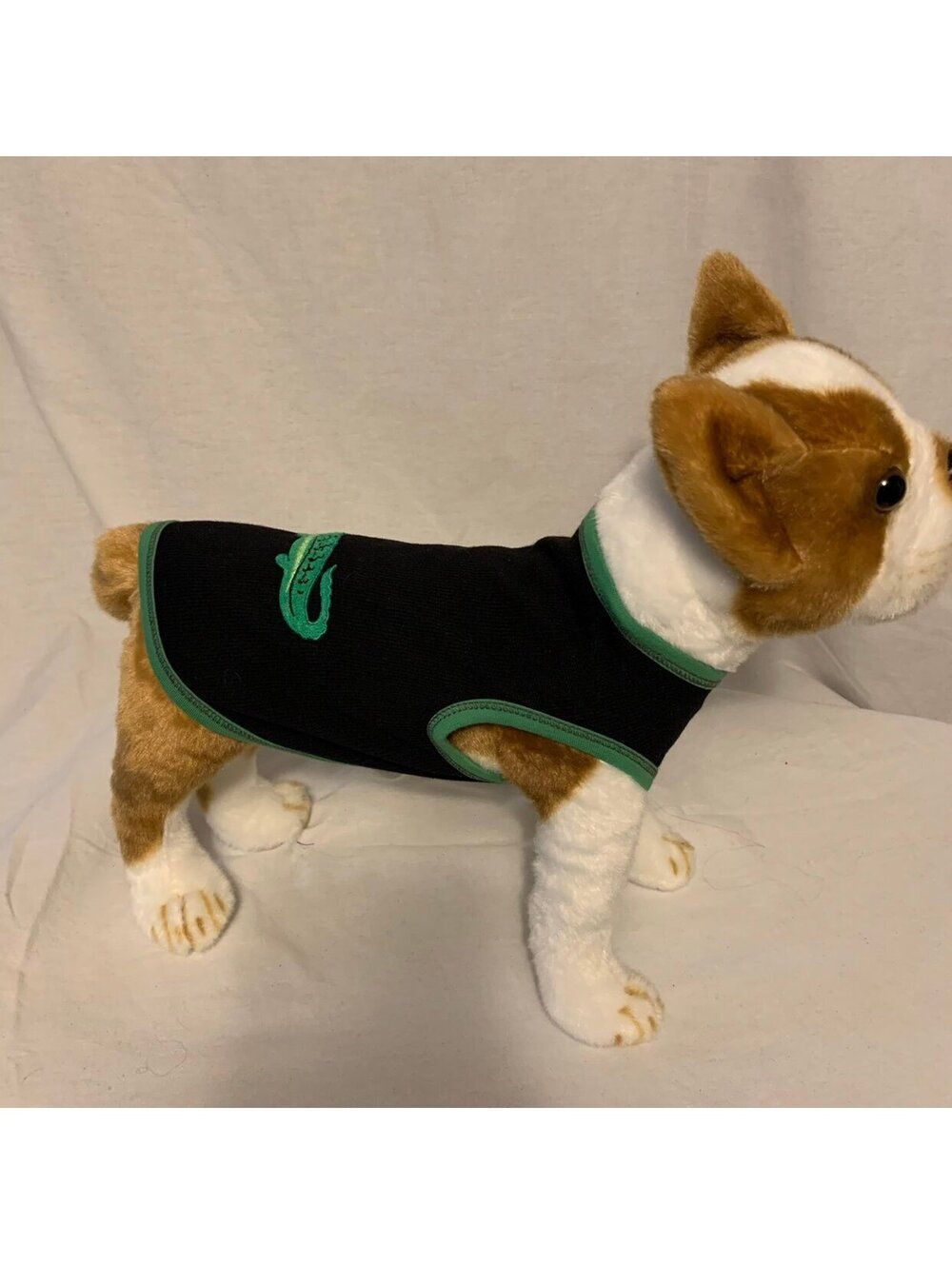 Black and Green Alligator Doggie T-Shirt